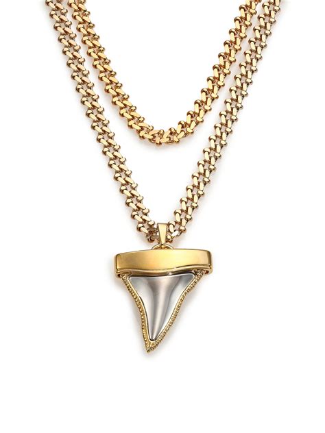 givenchy necklace sale|givenchy shark tooth necklace.